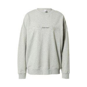 Calvin Klein Underwear Mikina  tmavě šedá / šedý melír / černá