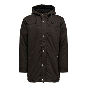 Only & Sons Zimní parka  tmavě hnědá