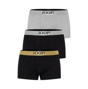 JOOP! Boxerky  zlatá / stříbrně šedá / šedý melír / černá