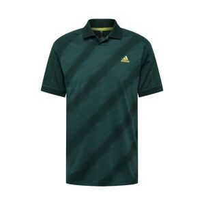 adidas Golf Funkční tričko  žlutá / smaragdová / tmavě zelená
