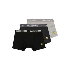 Lyle & Scott Spodní prádlo  šedý melír / černá / antracitová / žlutá