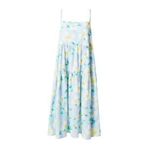 Koton Letní šaty  modrá / světlemodrá / žlutá / bílá