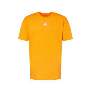 ADIDAS SPORTSWEAR Funkční tričko  oranžová / bílá