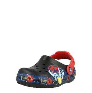 Crocs Otevřená obuv 'Darth Vader'  černá / světlemodrá / námořnická modř / červená