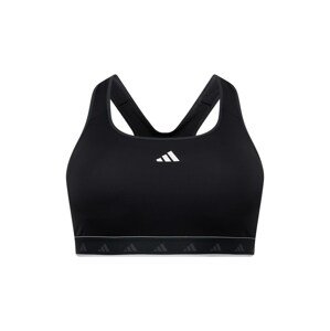 ADIDAS PERFORMANCE Sportovní podprsenka  černá / bílá