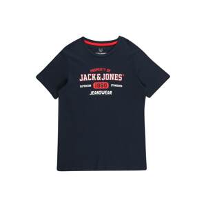 Jack & Jones Junior Tričko  námořnická modř / červená / bílá