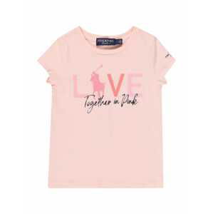 Polo Ralph Lauren Tričko  pink / růžová / světle růžová / černá