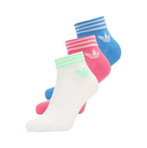 ADIDAS ORIGINALS Ponožky  modrá / svítivě zelená / pink / bílá