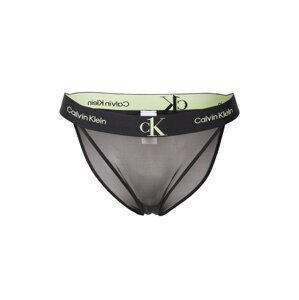 Calvin Klein Underwear Kalhotky  pastelově zelená / černá