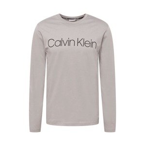 Calvin Klein Tričko  světle šedá / černá