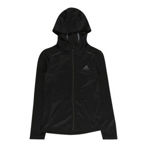 ADIDAS SPORTSWEAR Sportovní mikina  tmavě šedá / černá