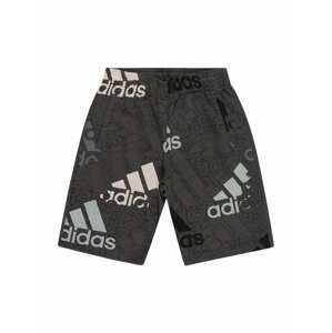 ADIDAS PERFORMANCE Sportovní kalhoty  kouřově šedá / světle šedá / tmavě šedá / černá