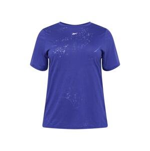 Reebok Sport Funkční tričko 'Burnout'  fialkově modrá / bílá