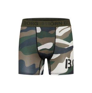 BJÖRN BORG Boxerky  khaki / mix barev