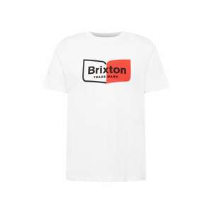 Brixton Tričko 'CHAPTER'  červená / černá / bílá