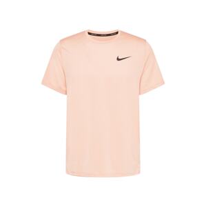 NIKE Funkční tričko  lososová / černá