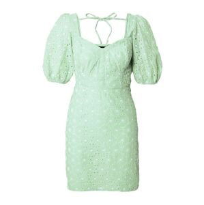 Dorothy Perkins Letní šaty  světle zelená / bílá