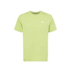 Nike Sportswear Tričko  pastelově zelená / bílá