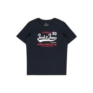 Jack & Jones Junior Tričko  námořnická modř / červená / bílá