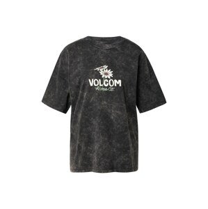 Volcom Tričko  pastelově zelená / vínově červená / černý melír / bílá