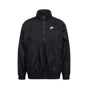 Nike Sportswear Přechodná bunda  černá / bílá