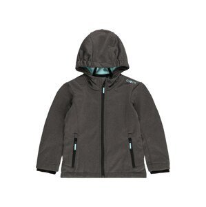 CMP Outdoorová bunda  aqua modrá / černý melír