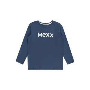 MEXX Tričko  chladná modrá / bílá