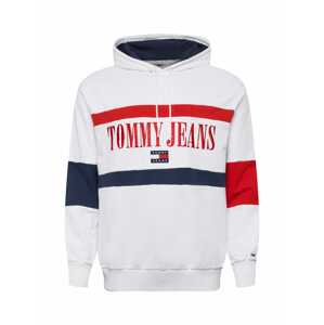 Tommy Jeans Plus Mikina  námořnická modř / červená / bílá