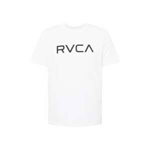 RVCA Tričko  bílá / černá