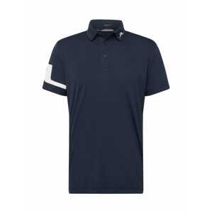 J.Lindeberg Funkční tričko 'Heath'  námořnická modř / bílá