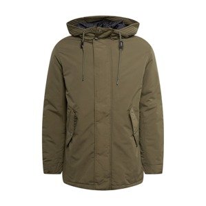 JACK & JONES Přechodová parka 'DUCK'  olivová