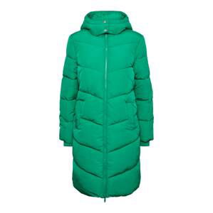 PIECES Curve Zimní kabát 'JAMILLA'  zelená