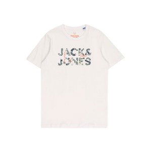 Jack & Jones Junior Tričko  světle žlutá / zelená / oranžová / přírodní bílá