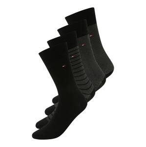 Tommy Hilfiger Underwear Ponožky  antracitová / červená / černá / bílá
