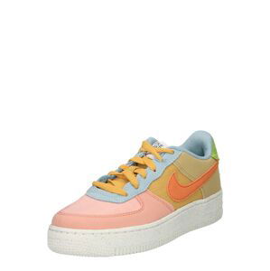 Nike Sportswear Tenisky 'Air Force 1 LV8'  světlemodrá / hořčicová / olivová / růžová