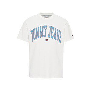 Tommy Jeans Tričko  námořnická modř / světlemodrá / červená / bílá