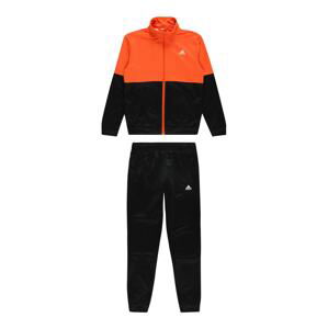 ADIDAS SPORTSWEAR Tepláková souprava  oranžová / černá / bílá