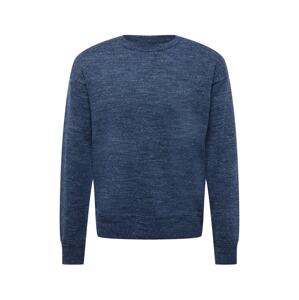 JACK & JONES Svetr 'MELVIN'  modrá