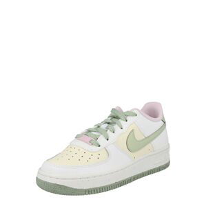 Nike Sportswear Tenisky 'AIR FORCE 1 LV8'  světle žlutá / světle zelená / bílá