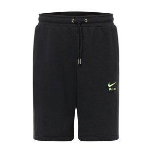 Nike Sportswear Kalhoty  černá / světle zelená