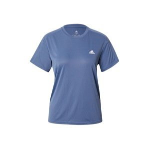 ADIDAS SPORTSWEAR Funkční tričko 'Run it'  chladná modrá / bílá