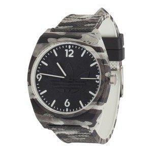 ADIDAS ORIGINALS Analogové hodinky 'PROJECT TWO'  šedá / antracitová / bílá