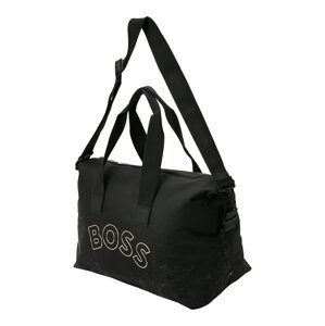 BOSS Black Taška Weekender  písková / černá