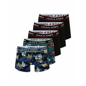 JACK & JONES Boxerky  modrá / zelená / černá / bílá