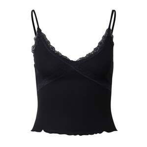 Gina Tricot Top 'Ellie'  černá