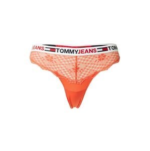 Tommy Hilfiger Underwear Tanga  tmavě oranžová / červená / černá / bílá