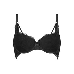 Hunkemöller Podprsenka 'Fleur'  černá