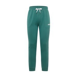 ELLESSE Sportovní kalhoty 'Granite'  zelená / oranžová / červená / bílá