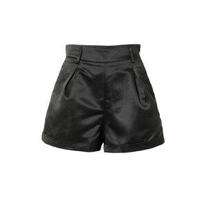 In The Style Kalhoty se sklady v pase 'LORNA'  černá