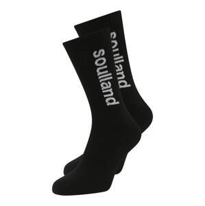 Soulland Ponožky 'Jordan'  černá / bílá